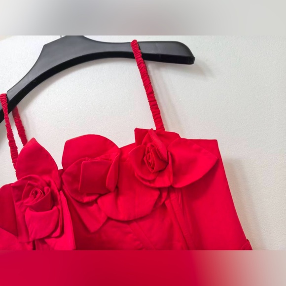 AKNVAS Rach Clay Tiered Midi Dress $695 NEW without tag - Picture 12 of 13